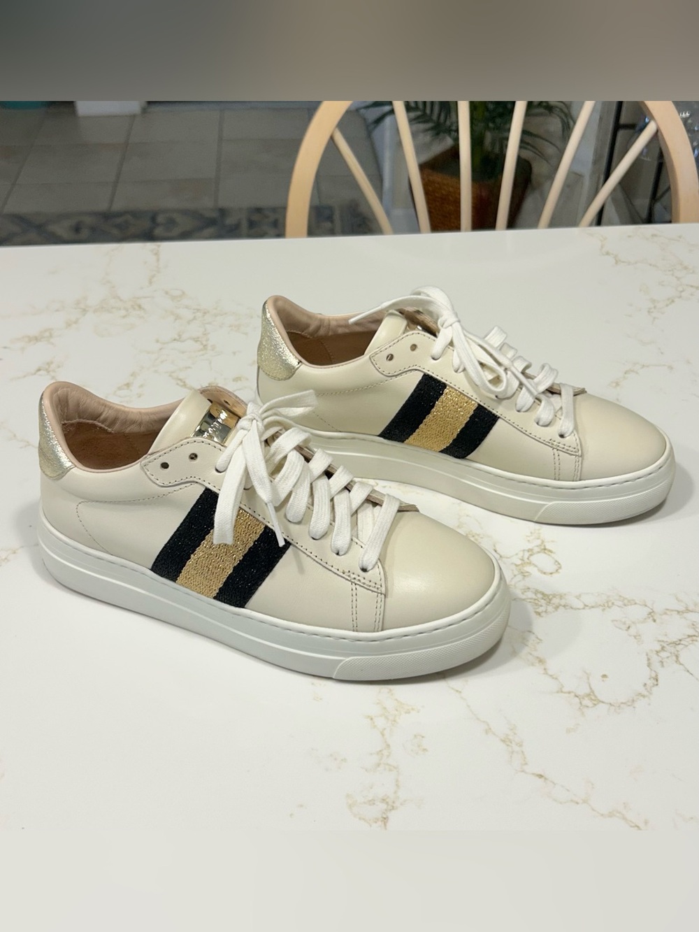 Stokton 836 Italian Leather Sneakers size 37